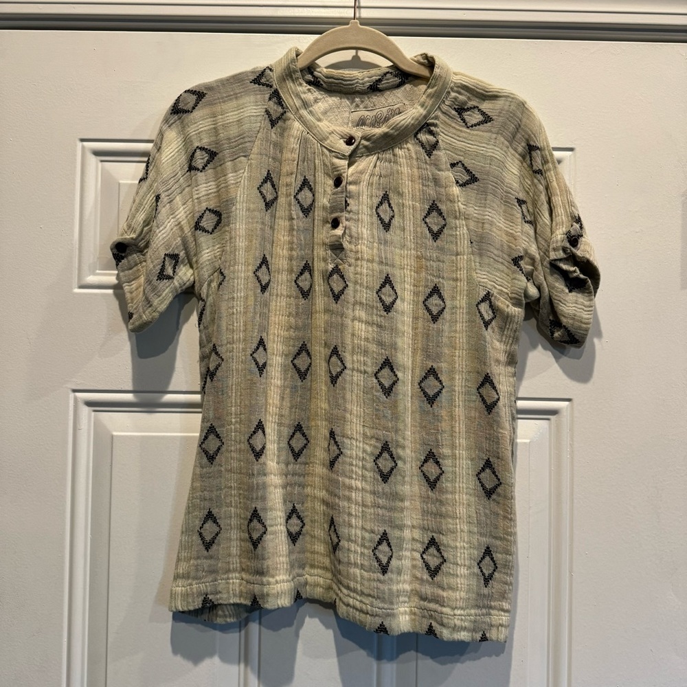 Ace & Jig double gauze blouse